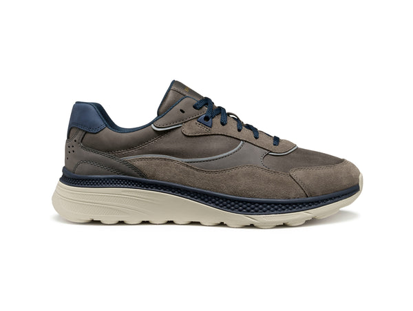 Geox Sneaker Uomo Spherica Actif X1 in Pelle e Camoscio U56HUA